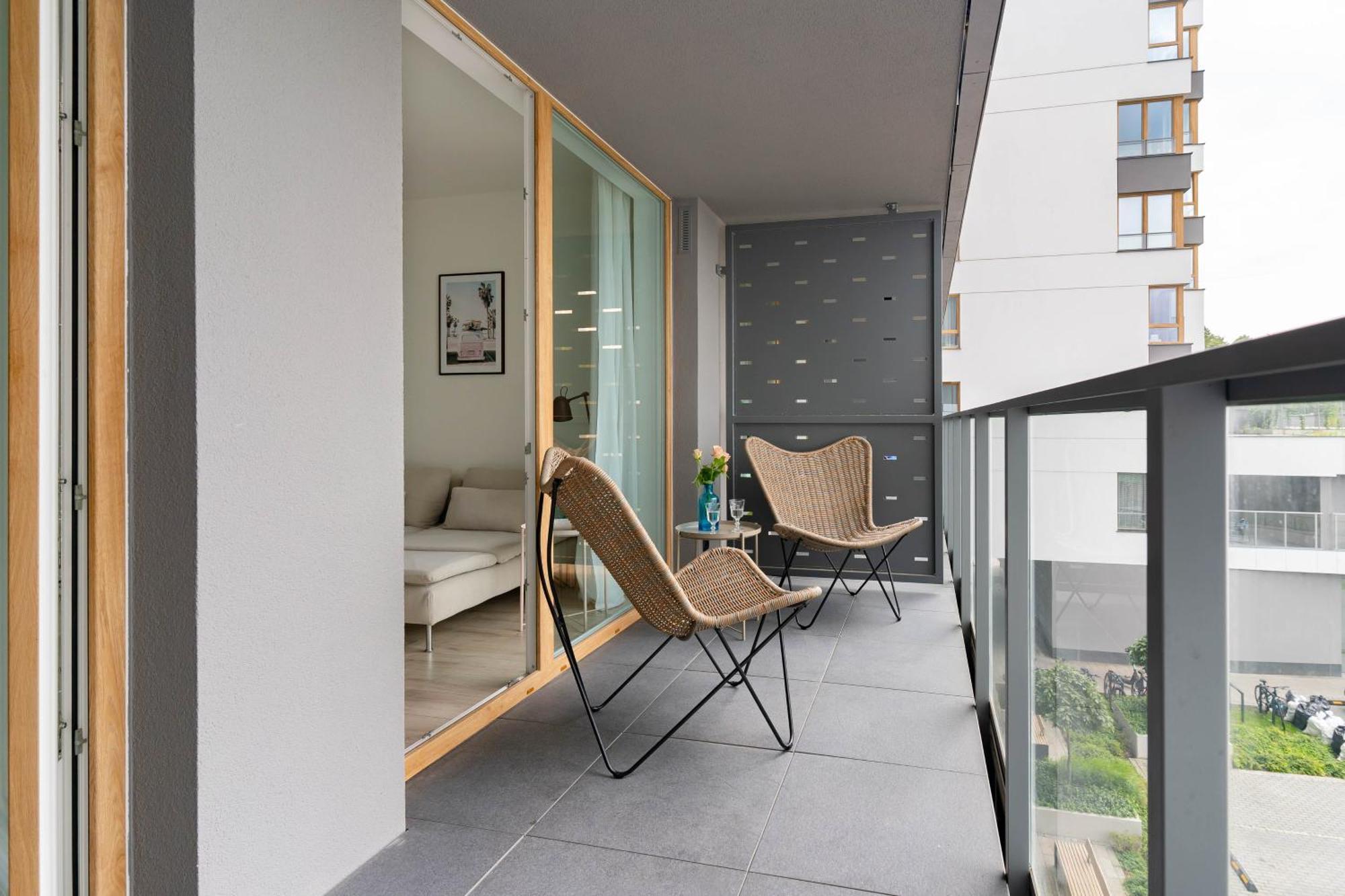 Symphony Modern Tower Apartamenty Gdyně Exteriér fotografie