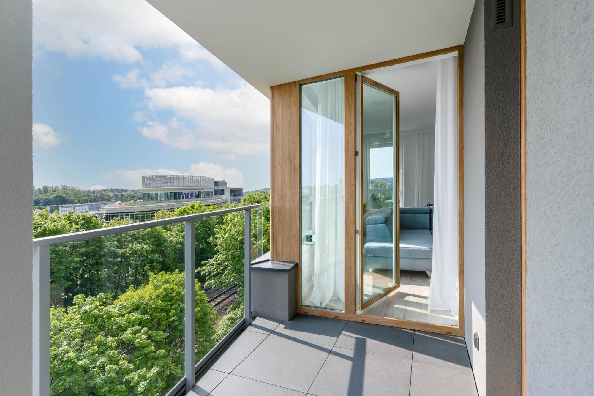 Symphony Modern Tower Apartamenty Gdyně Exteriér fotografie