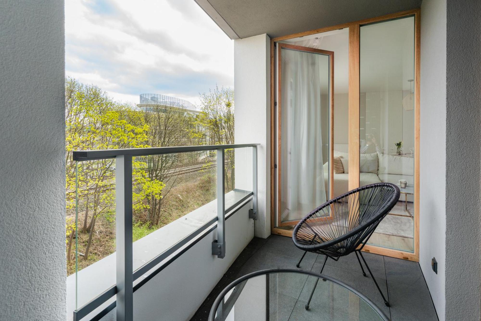 Symphony Modern Tower Apartamenty Gdyně Exteriér fotografie